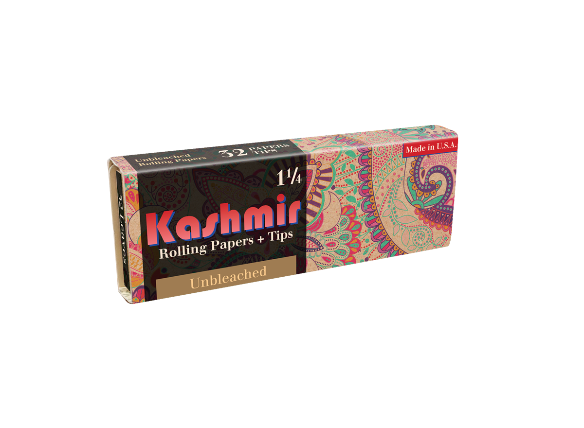 Unbleached rolling paper with tips to make a perfect joint cone