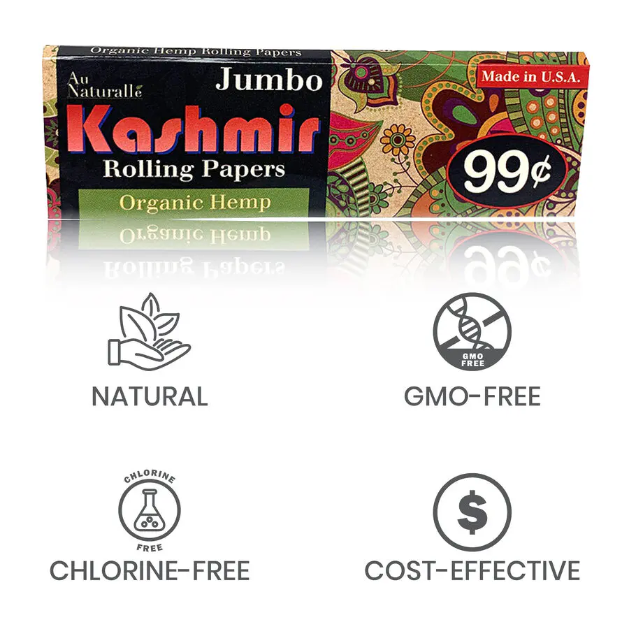 Organic Hemp Rolling Papers - Jumbo Size - Image 5