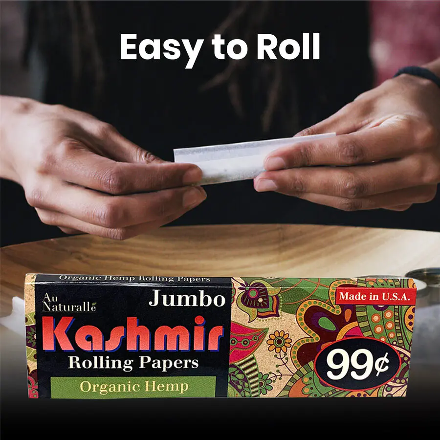 Organic Hemp Rolling Papers - Jumbo Size - Image 4