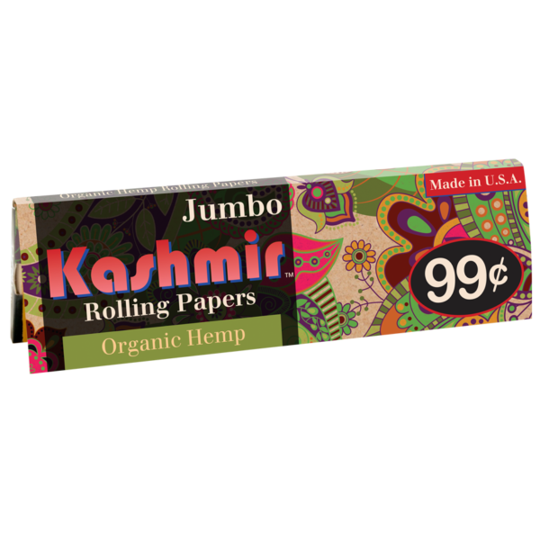 Kashmir Organic Hemp Rolling Papers: Jumbo