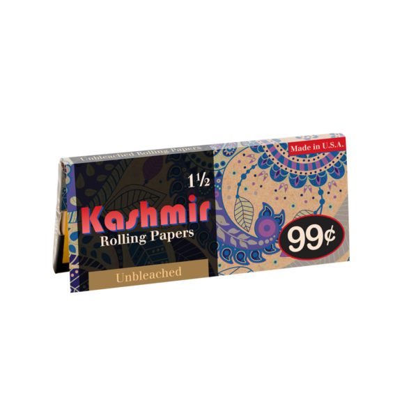 Kashmir Unbleached Rolling Papers 1½