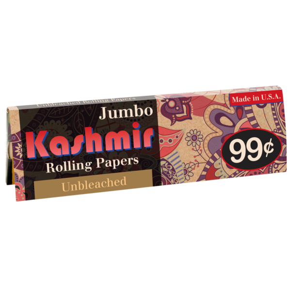 Kashmir Unbleached Rolling Papers: Jumbo