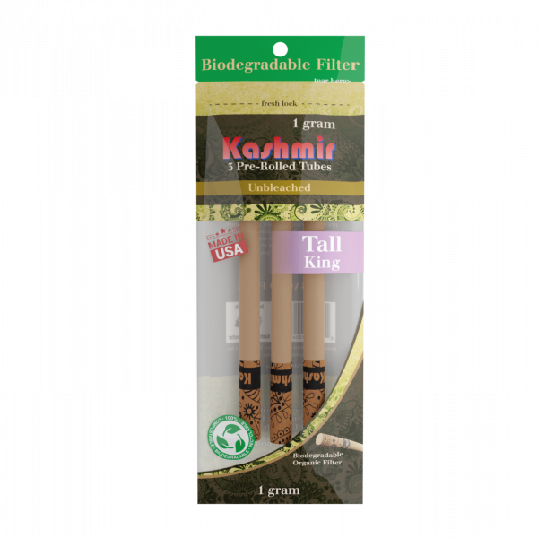 Unbleached 3-Pack Pre-Rolled Tubes – Tall Biodegradable