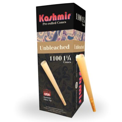 1 1/4 Unbleached Cones Bulk Box - 1100 CT