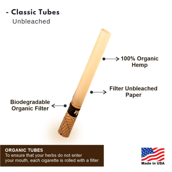 Kashmir Unbleached Pre-Rolled Tubes - Image 3