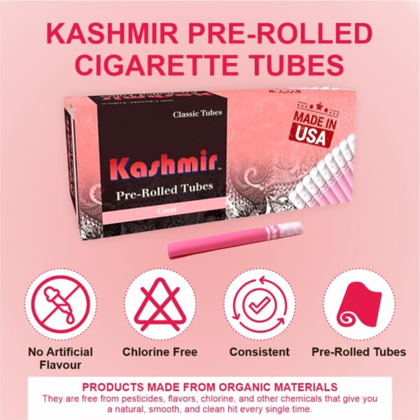 Kashmir Pre-Rolled Coral Tubes - Image 5
