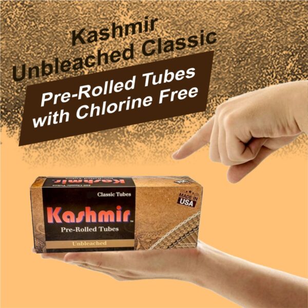 Kashmir Unbleached Pre-Rolled Tubes - Image 8
