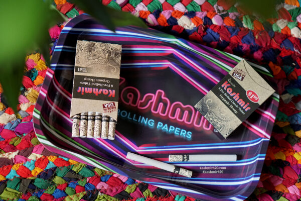 Kashmir Special Edition #5 Rolling Tray: Neon (Pack of 6) - Image 3