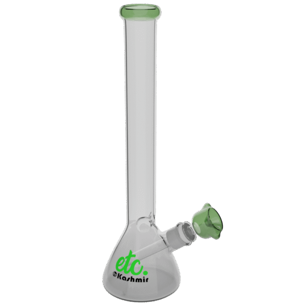 Tall Straight Neck Beaker Ice Bong - Image 4