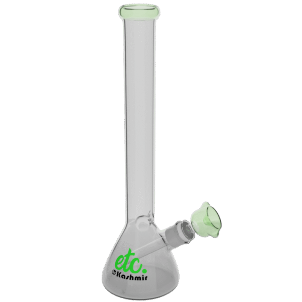 Tall Straight Neck Beaker Ice Bong - Image 3