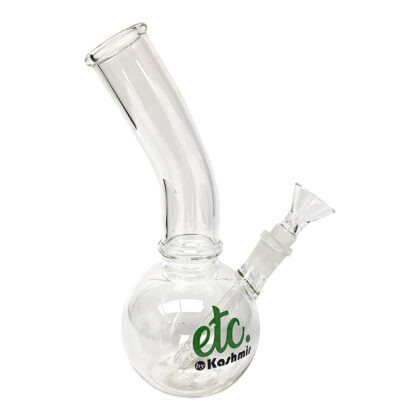 Bent Neck Bubble Base Bong