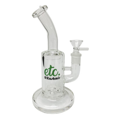 Glass bent neck