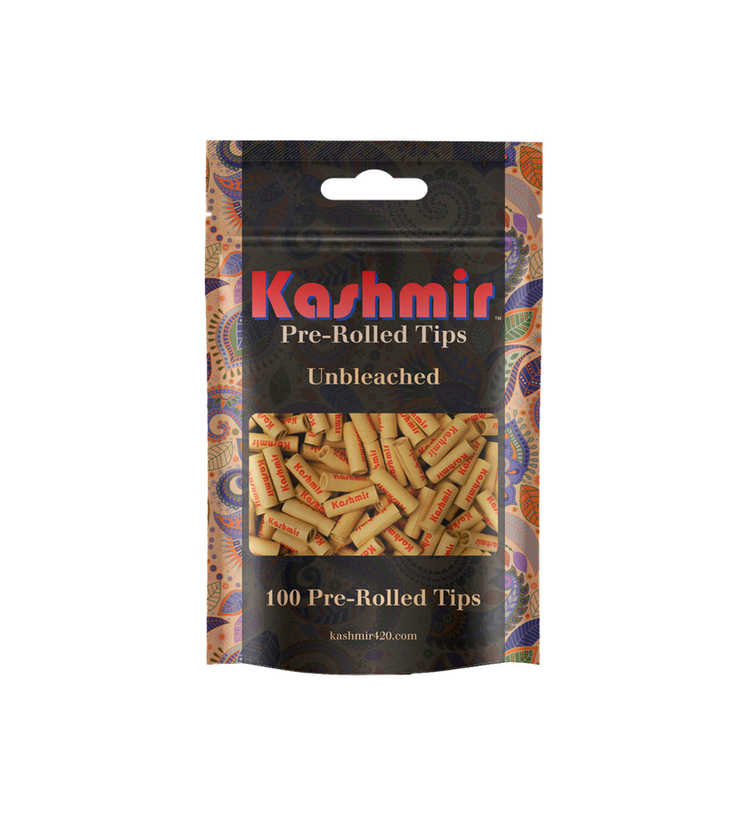 Kashmir Unbleached Pre-Rolled Tips Bag