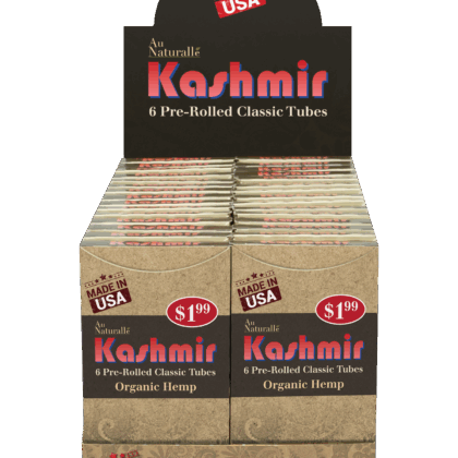 Organic Hemp 6-Pack Pre-Rolled Tubes - Classic