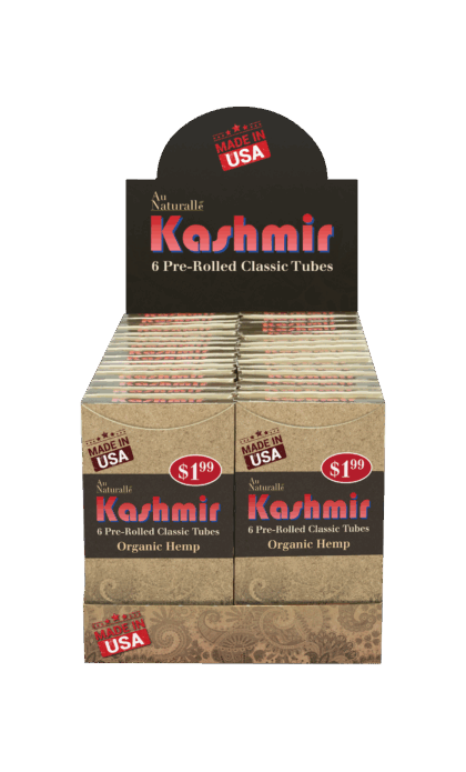 Organic Hemp 6-Pack Pre-Rolled Tubes - Classic