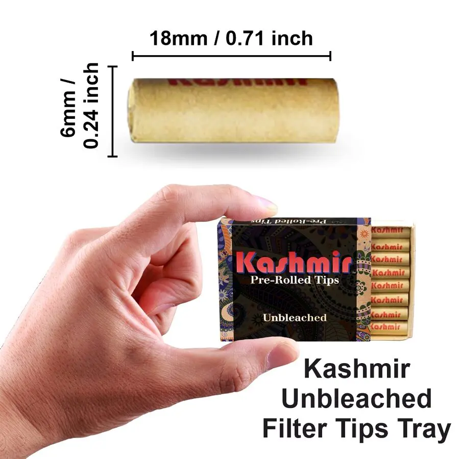 Pre-Rolled Tip Dimensions – 18mm Length x 6mm Diameter