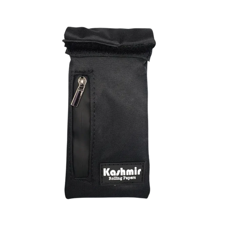 Smell proof pipe pouch with odor-free lining, waterproof zip and clip. Protect and hide your pipe on trips, concerts and daily use. Shop Kashmir420 now.