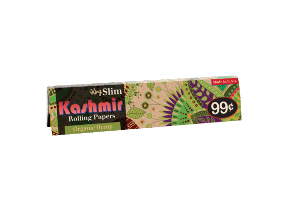 Organic Hemp Papers King Slim Size – 32 Leaves - Image 2