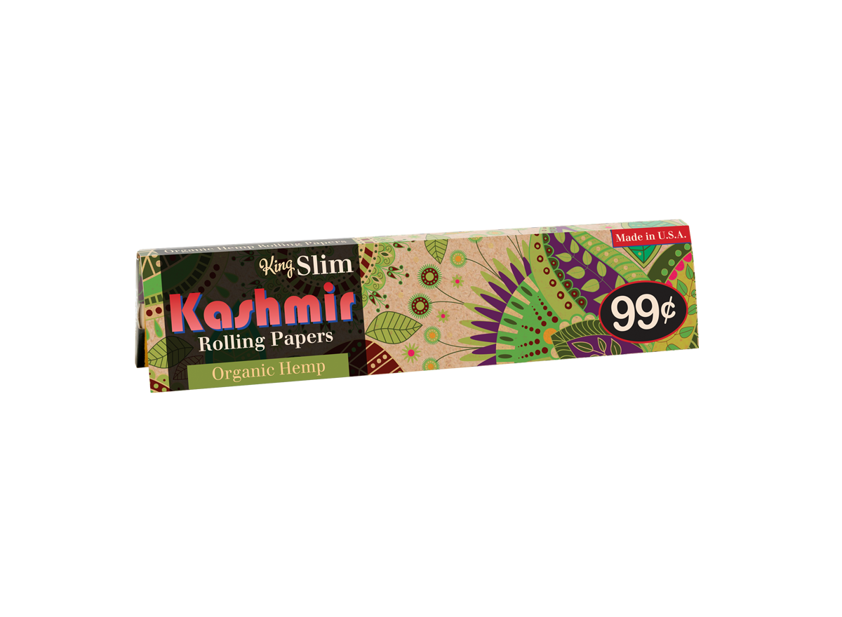 Organic Hemp Rolling Papers - King Slim Size - Image 2