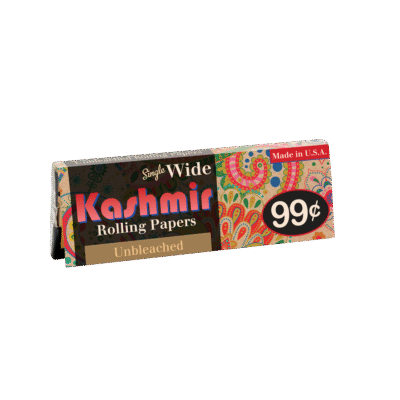 Kashmir Unbleached Rolling Papers - Single Wide