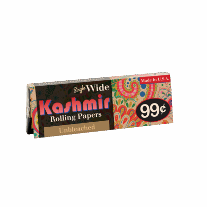 Shop Kashmir Unbleached Rolling Papers - Single Wide Size - 70mm Rolling Papers by Kashmir420. Made without chlorine, pesticides, and chemical fertilizers for your natural smoke's flavor.
