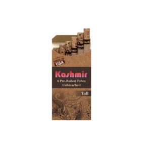 Kashmir Unbleached Tall Pre-Rolled Tubes Display