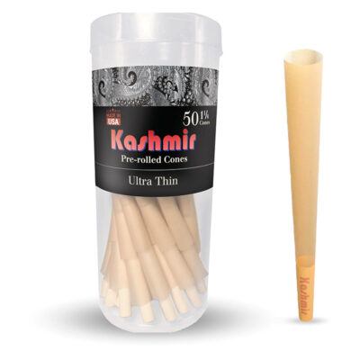 Kashmir Pre-Rolled Ultra Thin 1¼ Cones : 50CT