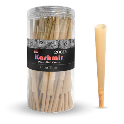 Kashmir Pre-Rolled Ultra Thin 1¼ Cones : 200CT