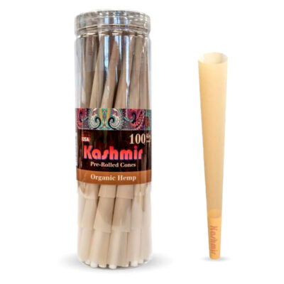 Kashmir Organic Hemp King Cones: 100CT