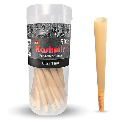 Kashmir Pre-Rolled Ultra thin King Cones : 50CT