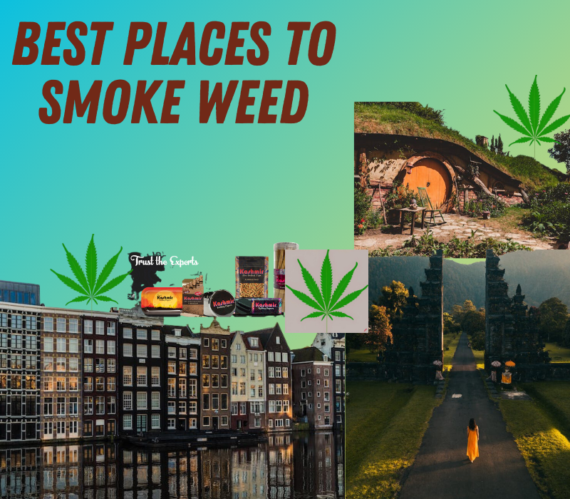 PLACES to smoke weed