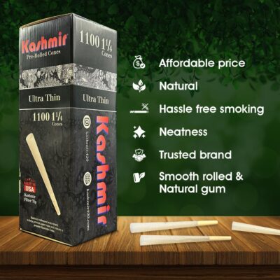 PRE-ROLLED ULTRA THIN 1¼ CONES