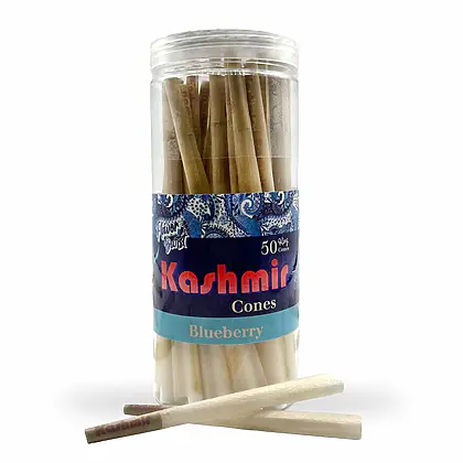 Blueberry Flavored Pre Rolled Cones - 1¼ Size - 50ct