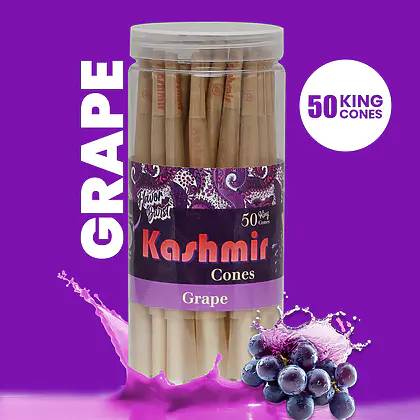 Grape Flavored King Cones: 50CT