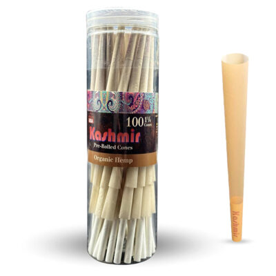 Kashmir Pre-Rolled Organic Hemp 1¼ Cones : 100CT