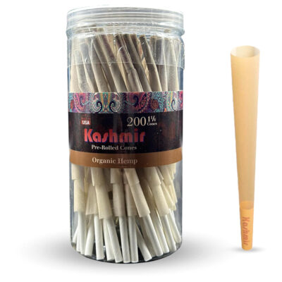 Kashmir Pre-Rolled Organic Hemp 1¼ Cones : 200CT