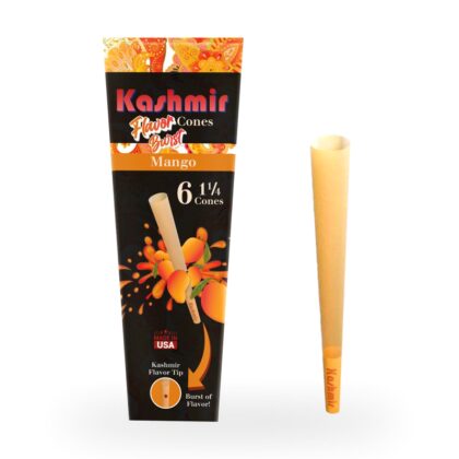 Kashmir Pre-Rolled Mango Flavored 1¼ Cones: 6CT