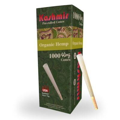 Kashmir Organic Hemp King Cones : 1000CT