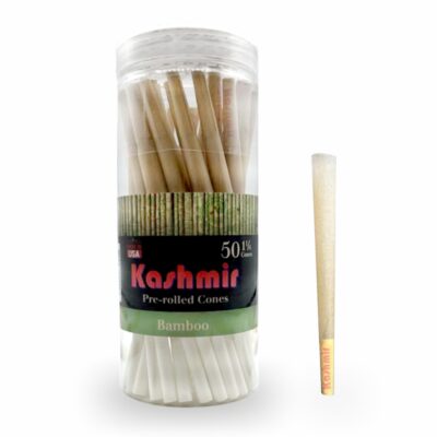 Pre-Rolled Bamboo 1¼ Cones : 50CT
