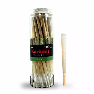 Kashmir Pre-Rolled Bamboo 1¼ Cones : 100CT