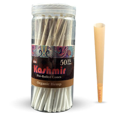 Kashmir Organic Hemp King Cones: 50CT