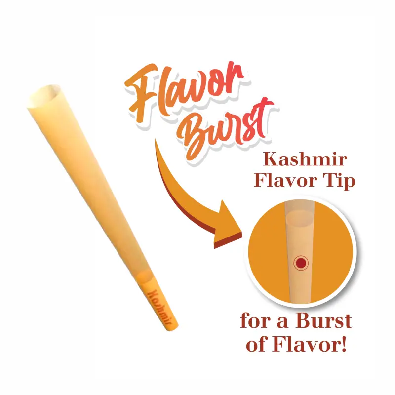 Kashmir Pre-Rolled Mango Flavored 1¼ Cones: 6CT