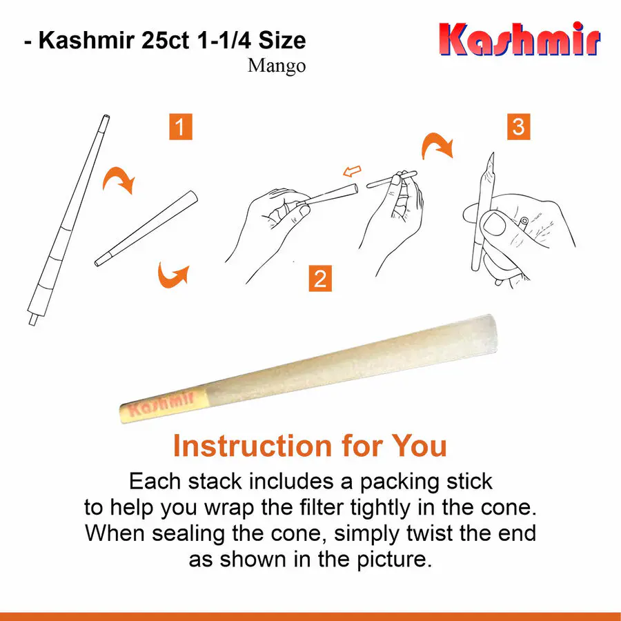 Mango Flavored Cones - 1 1/4 Size - 25ct - Image 4