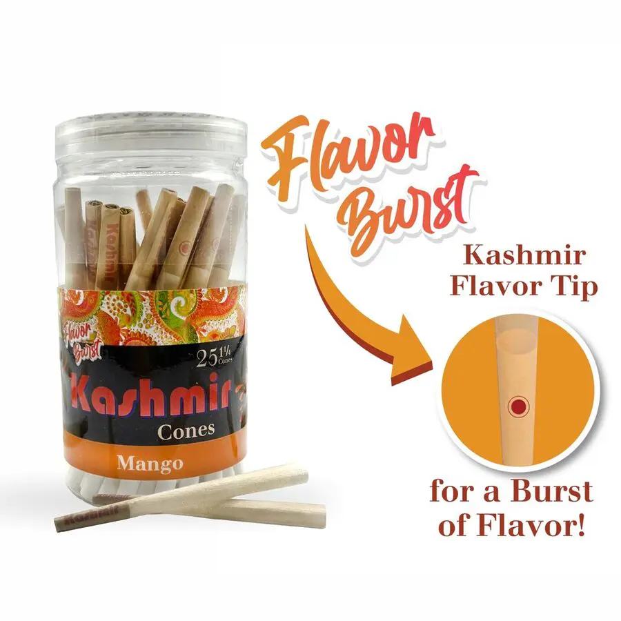 Mango Flavored Cones - 1 1/4 Size - 25ct - Image 5