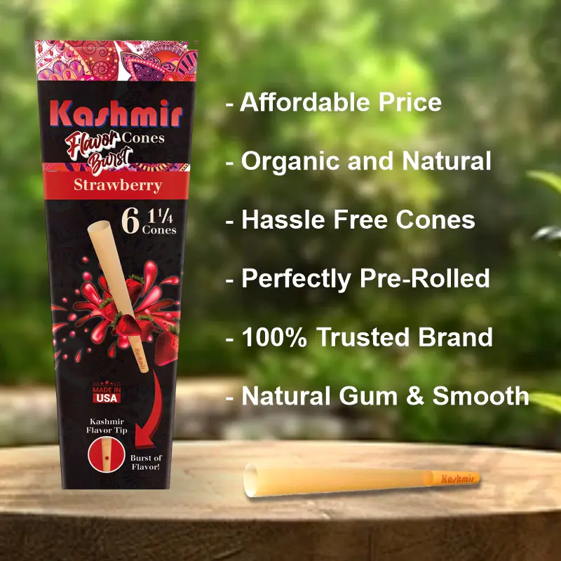 Strawberry Flavored 1¼ Cones: 6CT - Image 5