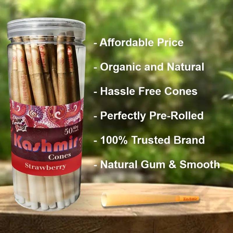 Strawberry Flavored Cones 1¼: 50CT - Image 6