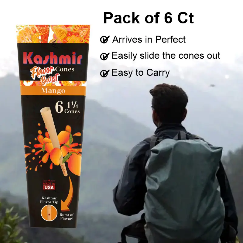 Mango Flavored Cones - 1 1/4 Size - 6ct - Image 6