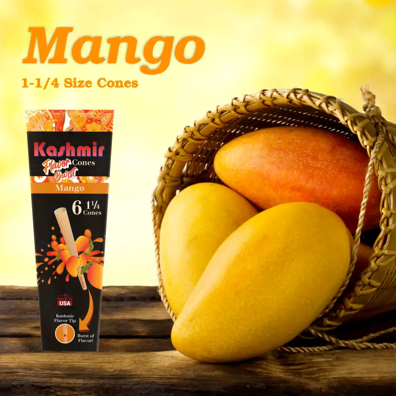 Mango Flavored Cones - 1 1/4 Size - 6ct - Image 7