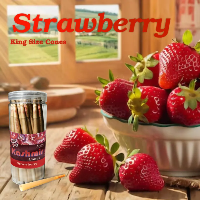 Strawberry Flavored Cones 1¼: 50CT - Image 9