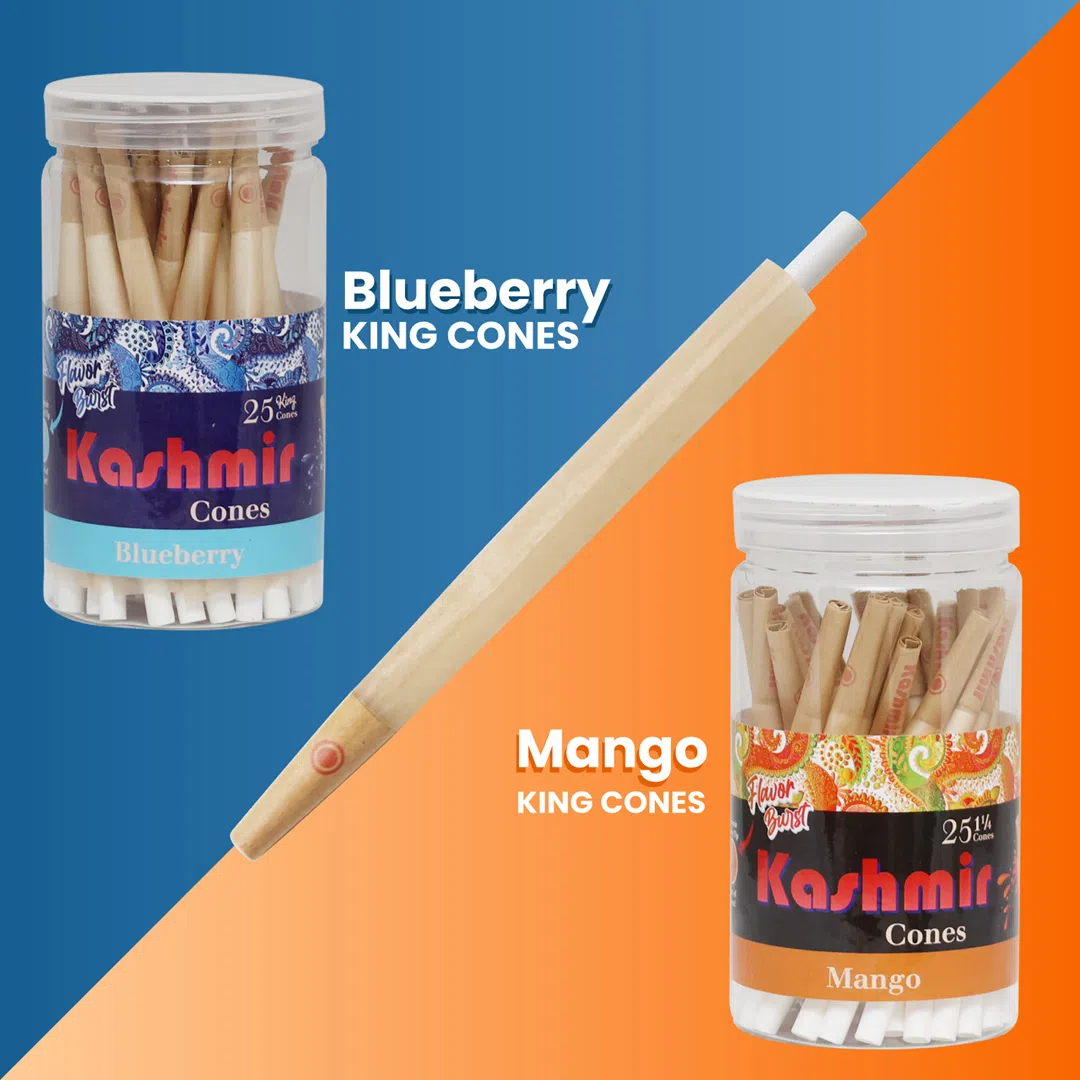Kashmir Pre-Rolled Mango Flavored 1¼ Cones: 50CT - Image 4